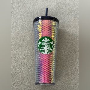 Sequined Starbucks Venti Tumbler